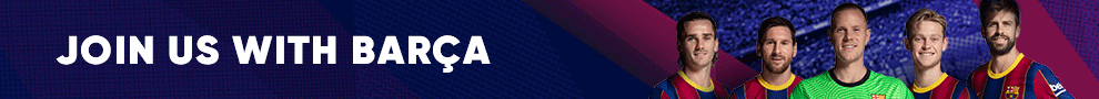 1xBet - Global Partner of FC Barcelona